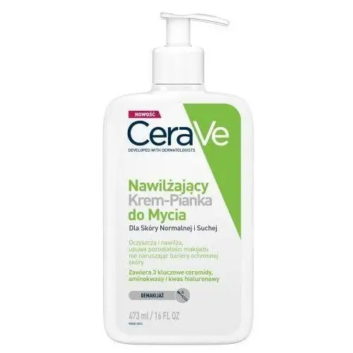 CeraVe Nawilżający krem-pianka do mycia 473 ml