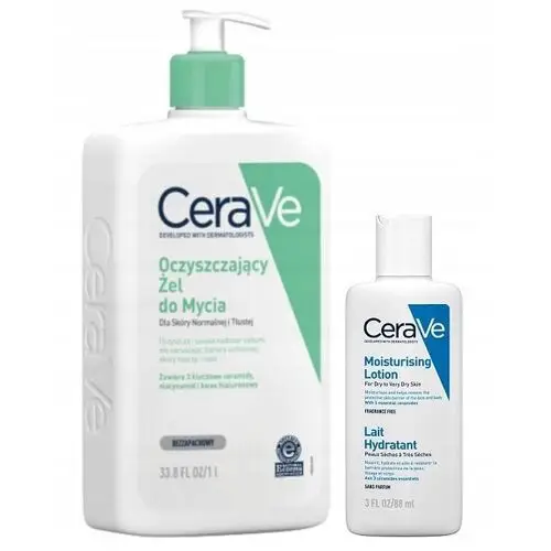 CeraVe oczyszczający Żel do Mycia do Skóry Normalnej i Suchej 1000ml