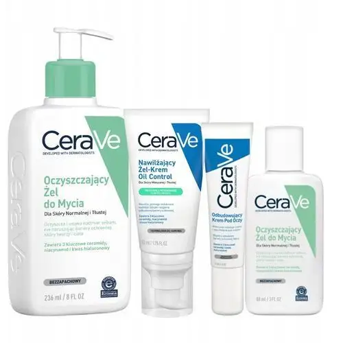 CeraVe Żel-Krem Oil Control, Krem pod Oczy, Żel Oczyszczający 236ml