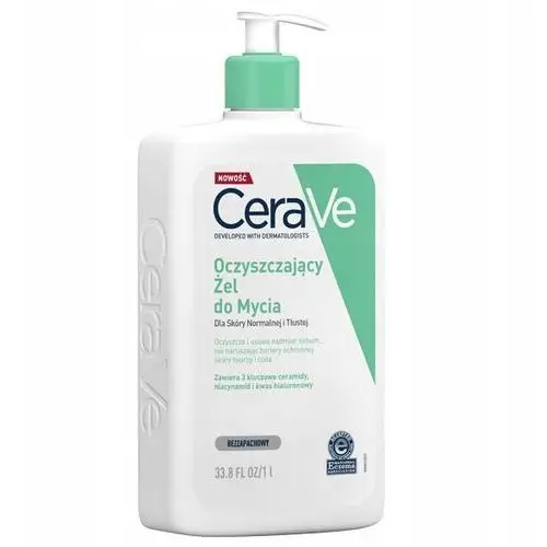 Cerave żel oczyszczający 1000ml