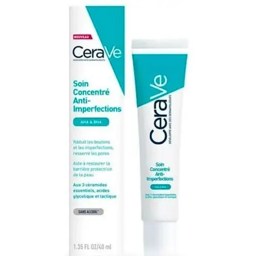 CeraVe żel przeciw niedoskonałościom Aha Bha 40 ml