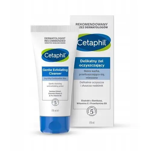 Cetaphil delikatny żel oczyszczający z peelingiem