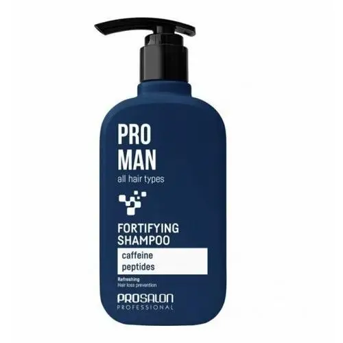 Prosalon men wzmacniający szampon do włosów 375 ml Chantal