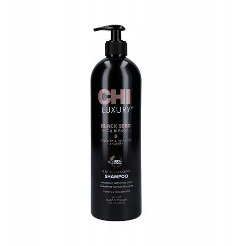 Chi Luxury Black Seed Oil Delikatny szampon oczyszczający 740ml