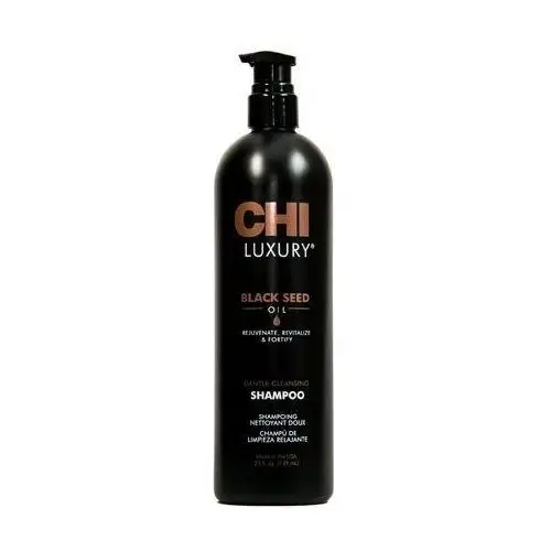 Chi luxury black seed oil, szampon bez sls, pielęgnujący 739ml