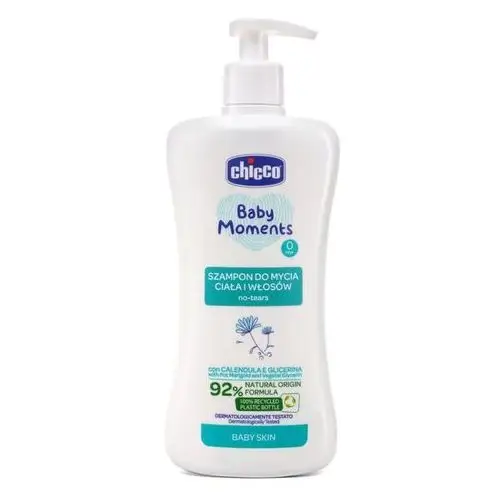 Chicco Baby moments szampon do mycia ciała i włosów 0m+ 500ml