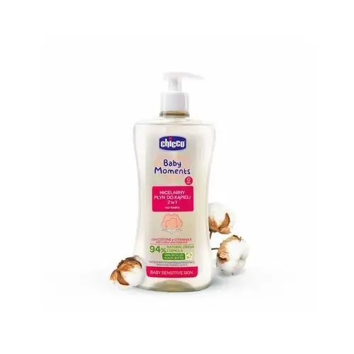 Płyn micelarny do kąpieli 2w1 no-tears 500 ml Chicco