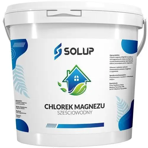 Chlorek Magnezu sześciowodny sól magnezowa 10kg