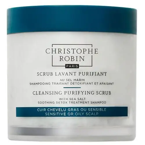 Cleansing purifying scrub with sea salt (75ml) Christophe robin