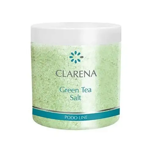 Sól do kąpieli stóp z zieloną herbatą Clarena