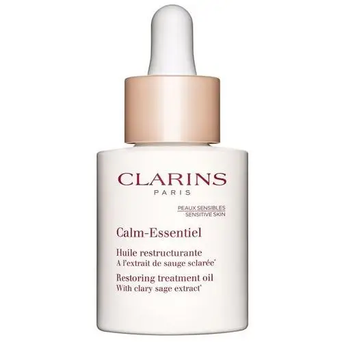 Clarins Calm-essentiel restoring treatment oil łagodzący olejek do twarzy 30ml