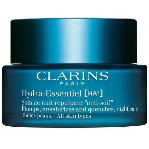 Hydra-essentiel plumps, moisturizes and quenches, night care - all skin types (50 ml) Clarins