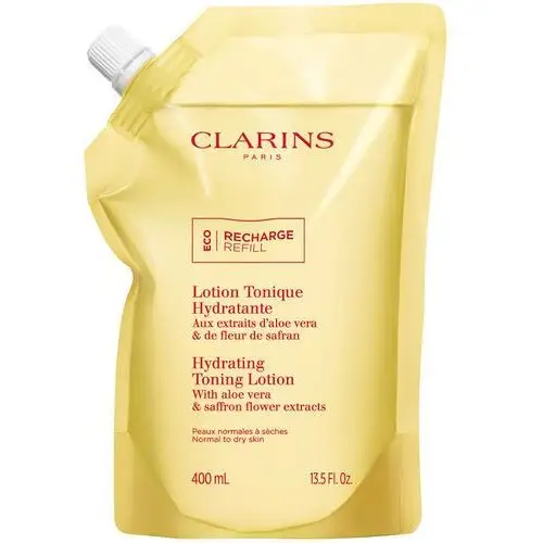 Clarins hydrating toning lotion normal to dry skin (400 ml) refill