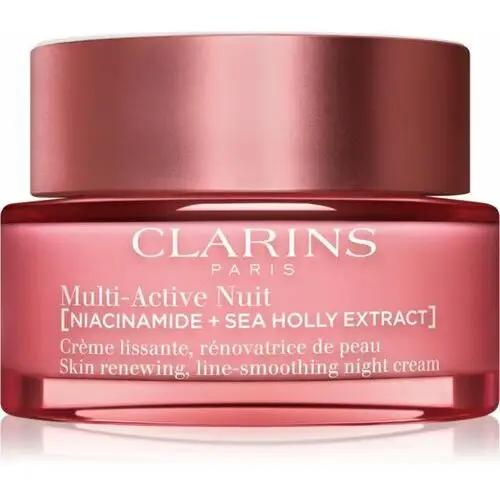 Clarins multi-active night cream dry skin odnawiający krem na noc do skóry suchej 50 ml
