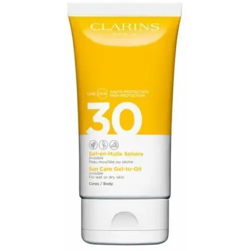 Clarins Sun Care Gel To Oil SPF30 Body Żel przeciwsłoneczny do ciała 150 ml