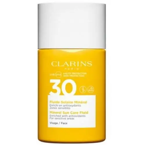 Clarins sun care mineral spf 30 krem ​​do twarzy z filtrem przeciwsłonecznym 30 ml