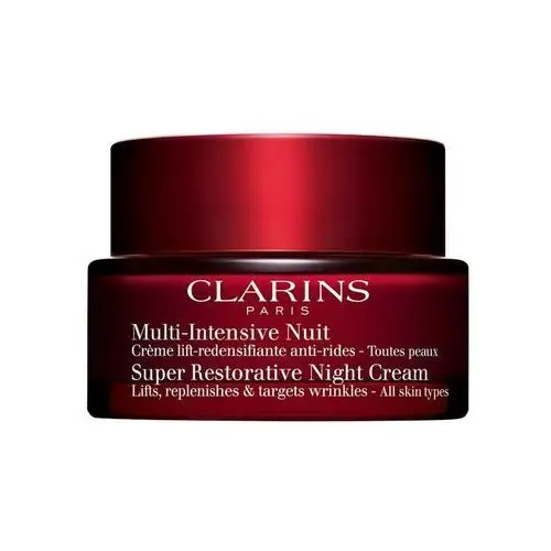 Clarins super restorative krem na noc do każdego rodzaju skóry nachtcreme 50.0 ml