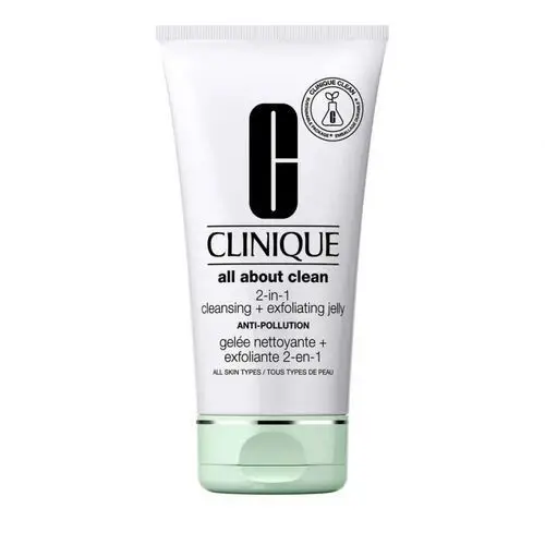 Clinique all about clean 2 in 1 cleansing and exfoliating jelly (150ml)