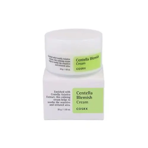 COSRX CENTELLA BLEMISH CREAM - Pielęgnacyjny krem do twarzy z wyciągiem z wąkroty azjatyckiej 30 ml, COSKR800