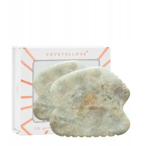 Crystallove Contour Gua Sha płytka do masażu gua sha z labradorytu limi