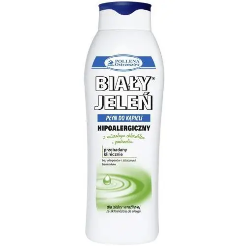 Biały Jeleń Hipoalergiczny płyn do kąpieli hipoalergiczny naturalny chlorofil 750 ml, 806069