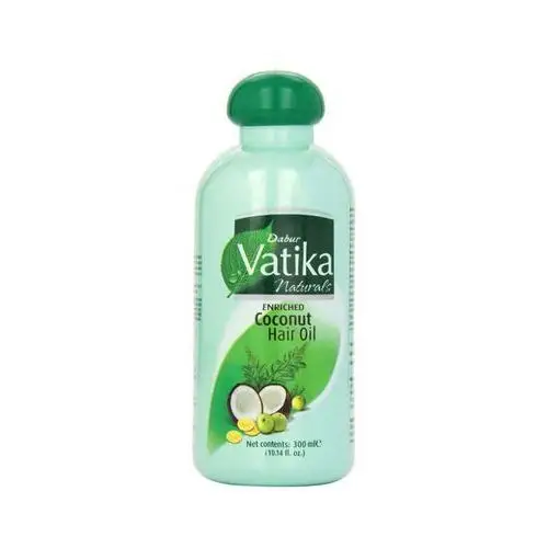 DABUR - Olejek kokosowy do włosów - Vatika 300 ml, DAB-013
