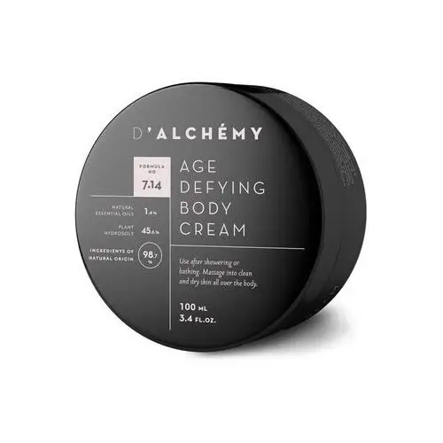 Krem do ciała przeciwstarzeniowy 100 ml body care anti-aging D'alchemy