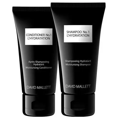 David Mallett Shampoo And Conditioner No 1 Travel Kit (50 ml x 2), TRA-01