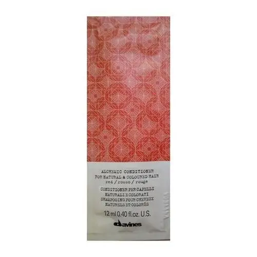 Davines Alchemic red - odżywka do włosów czerwonych i mahoniowych 12ml