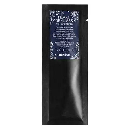 Davines Heart of glass - odżywka do włosów blond 12ml