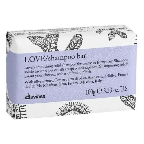 LOVE SMOOTH - szampon w kostce do włosów puszących się 100g