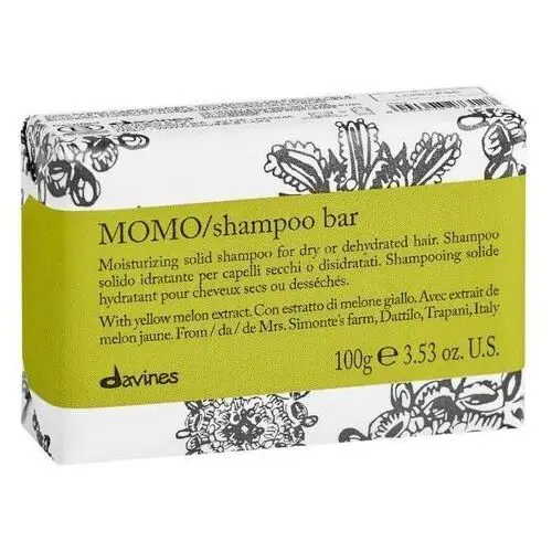 Momo - szampon w kostce do włosów odwodnionych 100g Davines