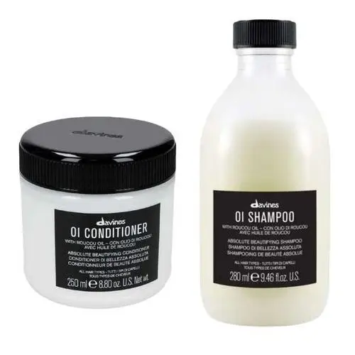 Davines Oi odżywka 250 ml szampon 280 ml do uniwersalnej pielęgnacji