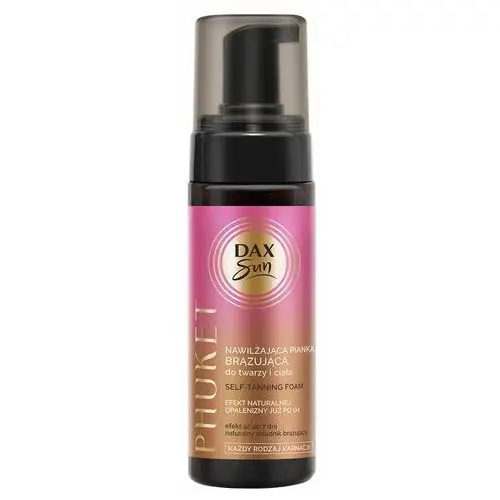 Pianka brązująca do ciała jasna karnacja phuket 160 ml Dax sun