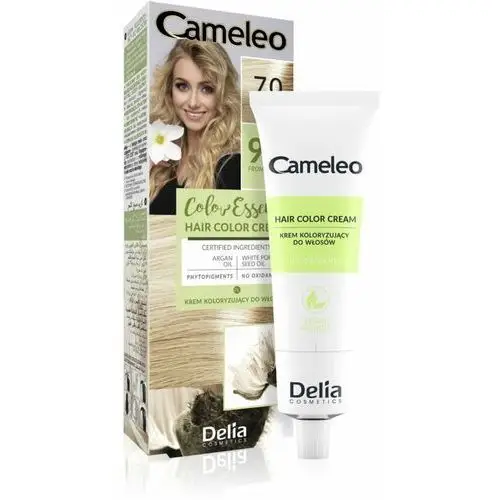 Delia cosmetics cameleo color essence farba do włosów w tubce odcień 7.0 blonde 75 g