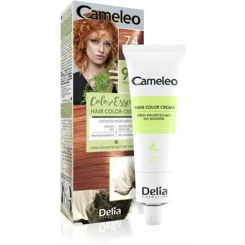 Delia Cosmetics Cameleo Color Essence farba do włosów w tubce odcień 7.4 Copper Red 75 g