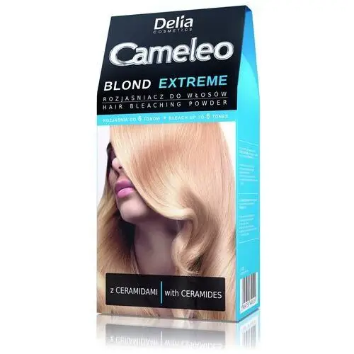 Delia cosmetics cameleo rozjaśniacz do włosów blond extreme