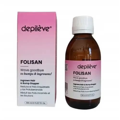 Depileve Folisan 150ml przeciw wrasta. wł.+Gratis