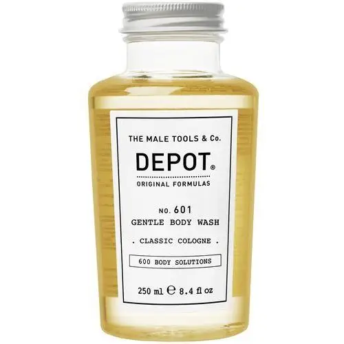 Depot male tools Depot 601 delikatnie oczyszczający żel pod prysznic o zapachu klasycznej wody kolońskiej 250ml