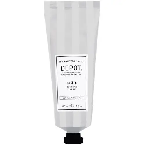 Depot no. 316 styling cream - krem do stylizacji włosów o średnim utrwaleniu, 125ml