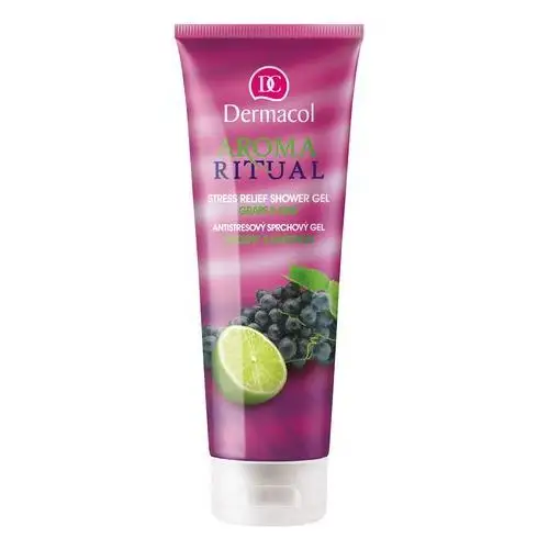Aroma ritual antystresowy żel pod prysznic winogrono i limonka (stress relief shower gel grape & lime) 250 ml Dermacol