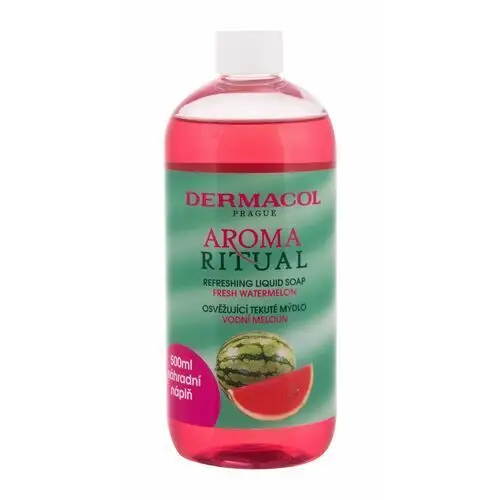 Dermacol Aroma Ritual Fresh Watermelon mydło w płynie Napełnienie 500 ml dla kobiet