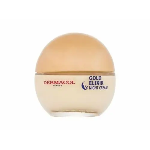 Dermacol Gold Elixir krem na noc 50 ml dla kobiet