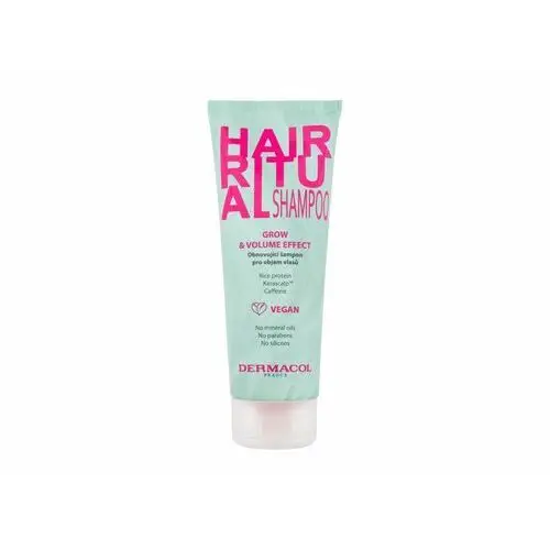 Dermacol hair ritual grow & volume shampoo szampon do włosów 250 ml dla kobiet