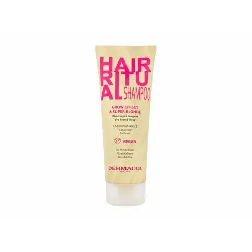 Dermacol hair ritual super blonde shampoo szampon do włosów 250 ml dla kobiet