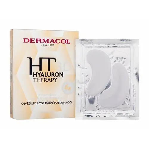 Hyaluron therapy 3d odświeżająca maska nawilżająca do oczu 6 x 6 g Dermacol