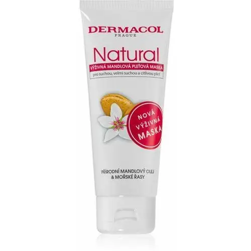 Dermacol Natural maska kremowa odżywcza do wrażliwej bardzo suchej skóry 100 ml