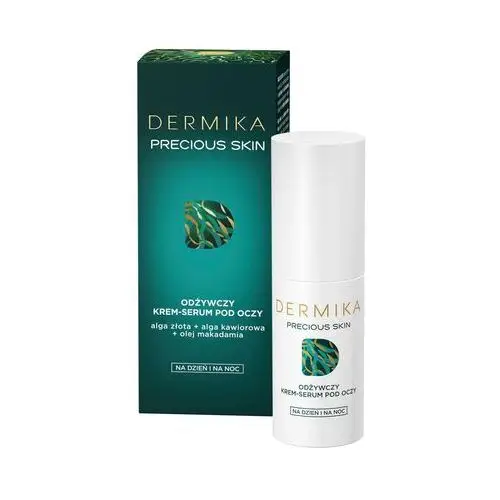 Dermika precious skin, odżywczy krem-serum pod oczy, 15ml