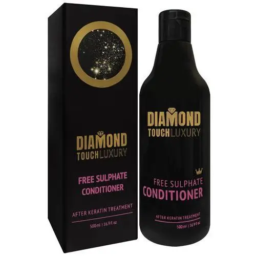 Diamond touch luxury sulphate free conditioner - odżywka z proteinami soi, 500ml