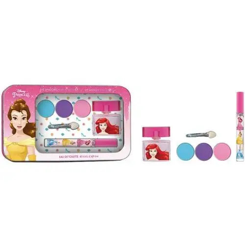 Disney princess set i. edt 10 ml + eye shadow 3x1,2g + 2,5ml lip gloss